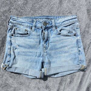 American Eagle Outfitters Denim Shorts -  Light Wash - Size 2